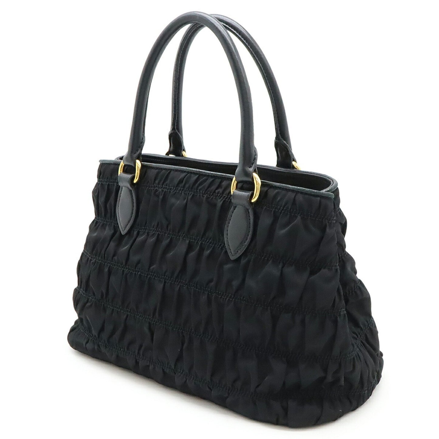 Prada Black Nylon Gaufre
