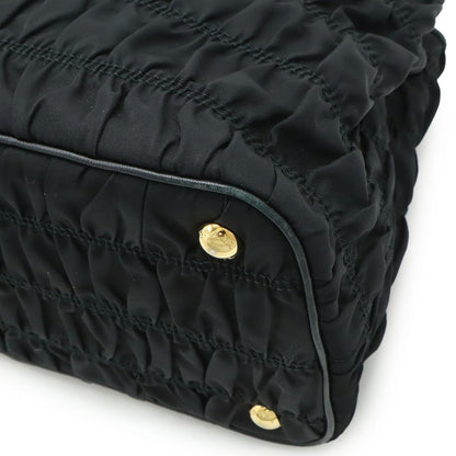 Prada Black Nylon Gaufre