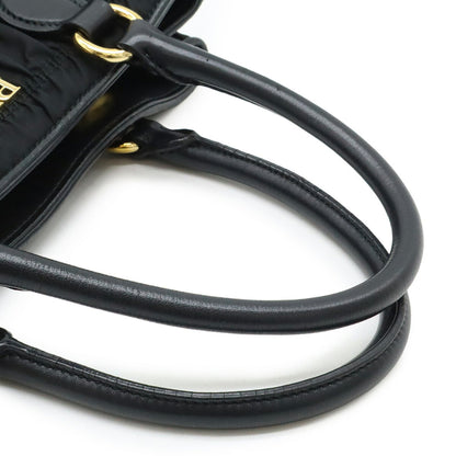 Prada Black Nylon Gaufre
