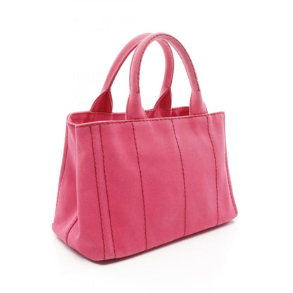 Prada Pink Canvas Canapa