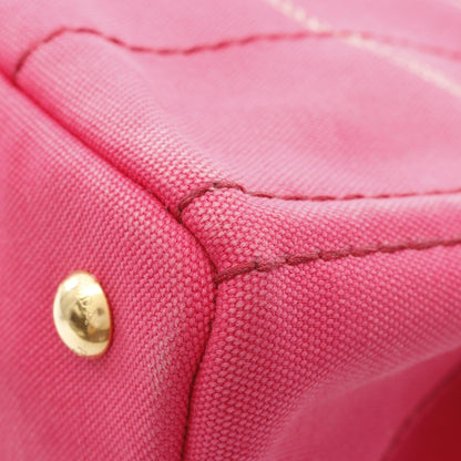 Prada Pink Canvas Canapa