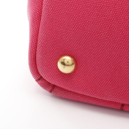 Prada Pink Canvas Canapa