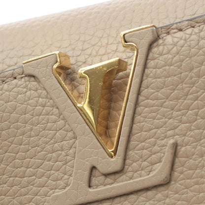 Louis Vuitton Brown Leather Capucines