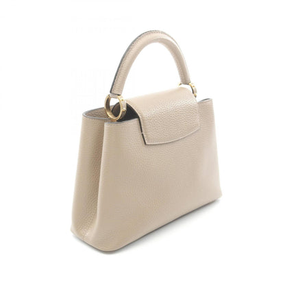 Louis Vuitton Brown Leather Capucines