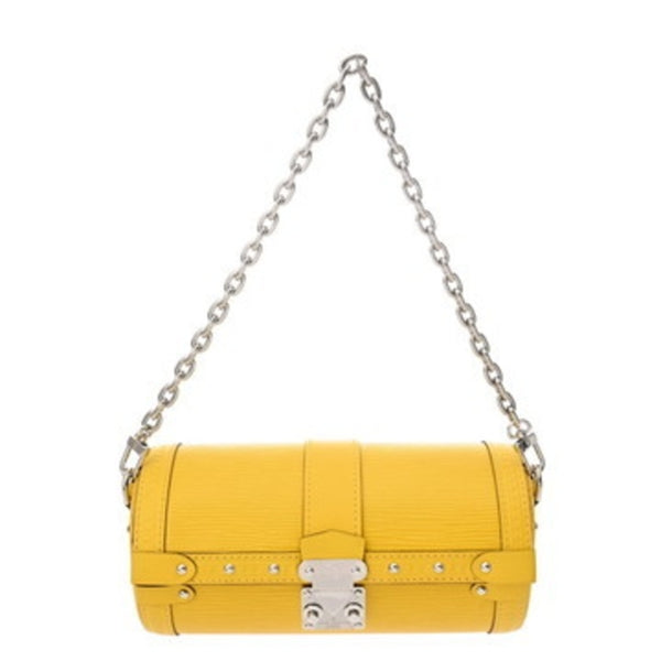 Gucci Brown Leather Bamboo