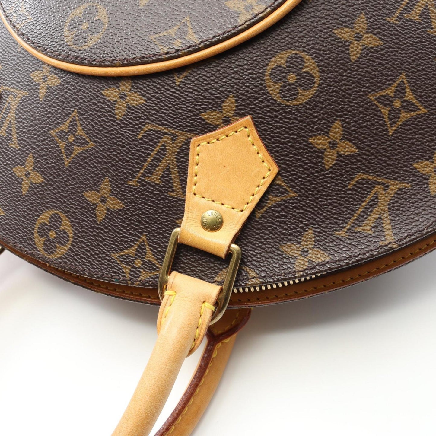 Louis Vuitton Brown Canvas Ellipse