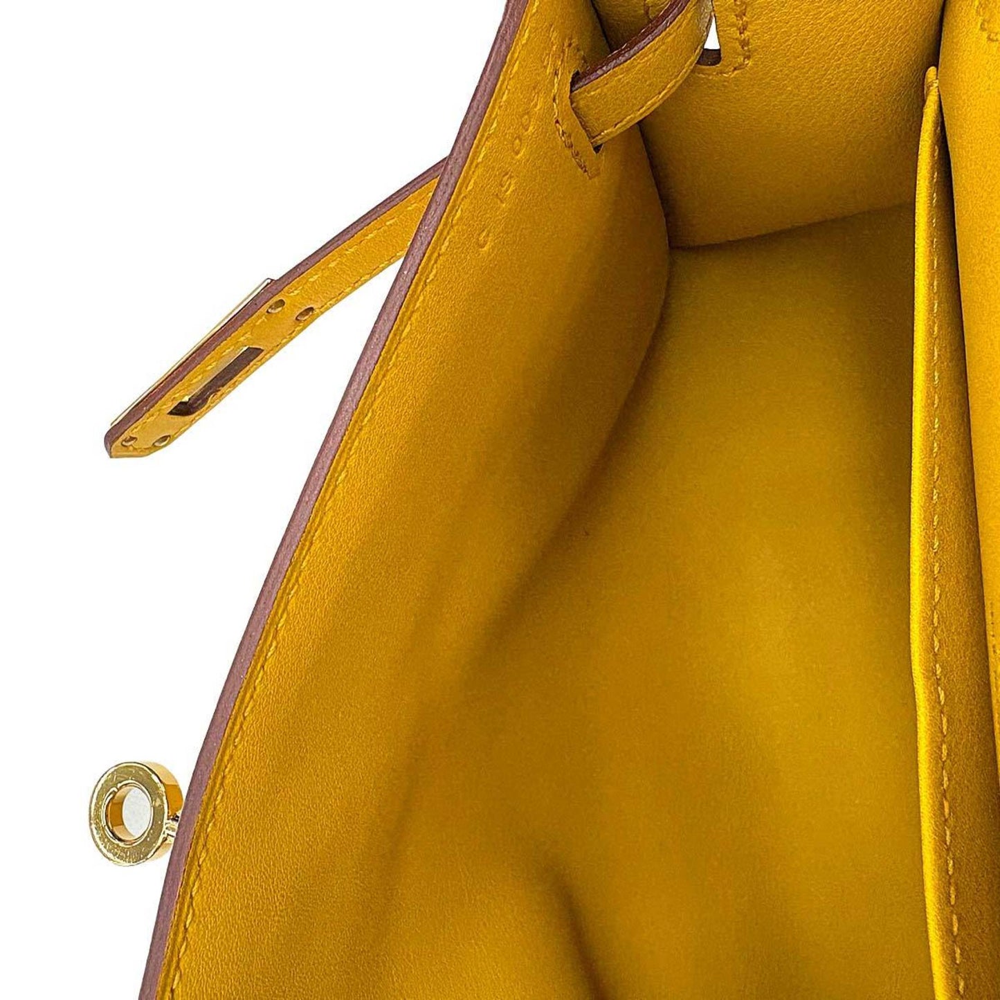 Hermès Yellow Leather Kelly