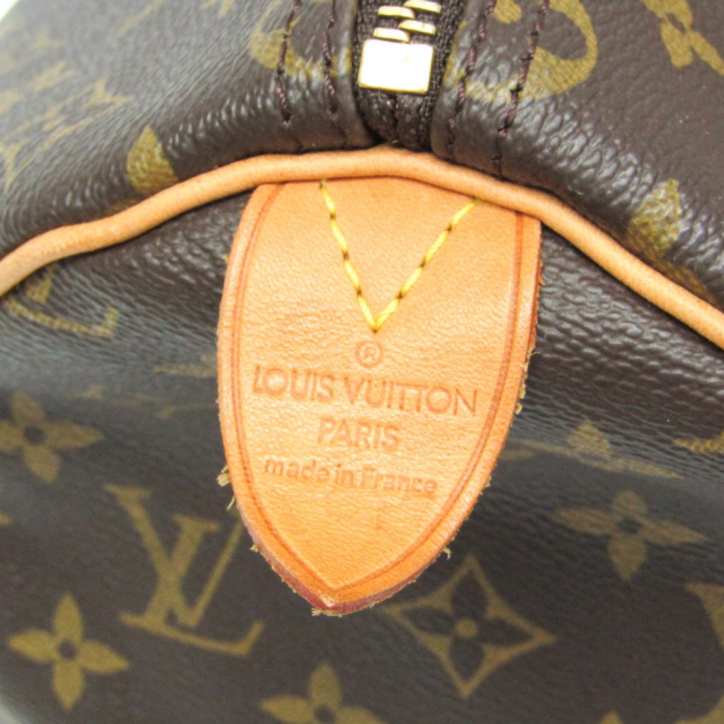 Louis Vuitton Brown Canvas Speedy 35