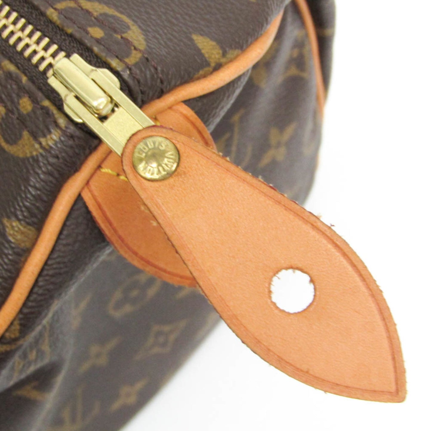 Louis Vuitton Brown Canvas Speedy 35