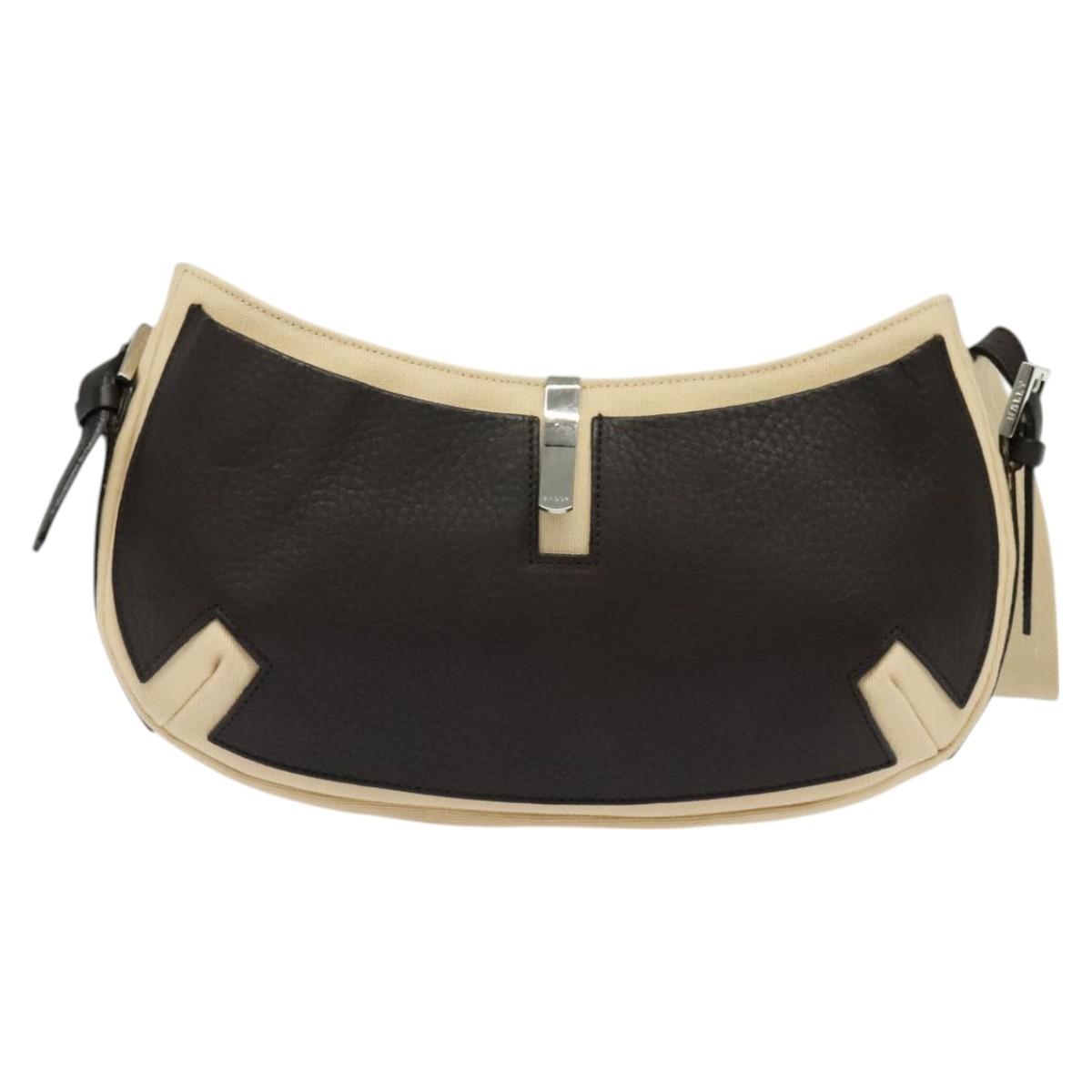 Bally Black Leather Shoulder