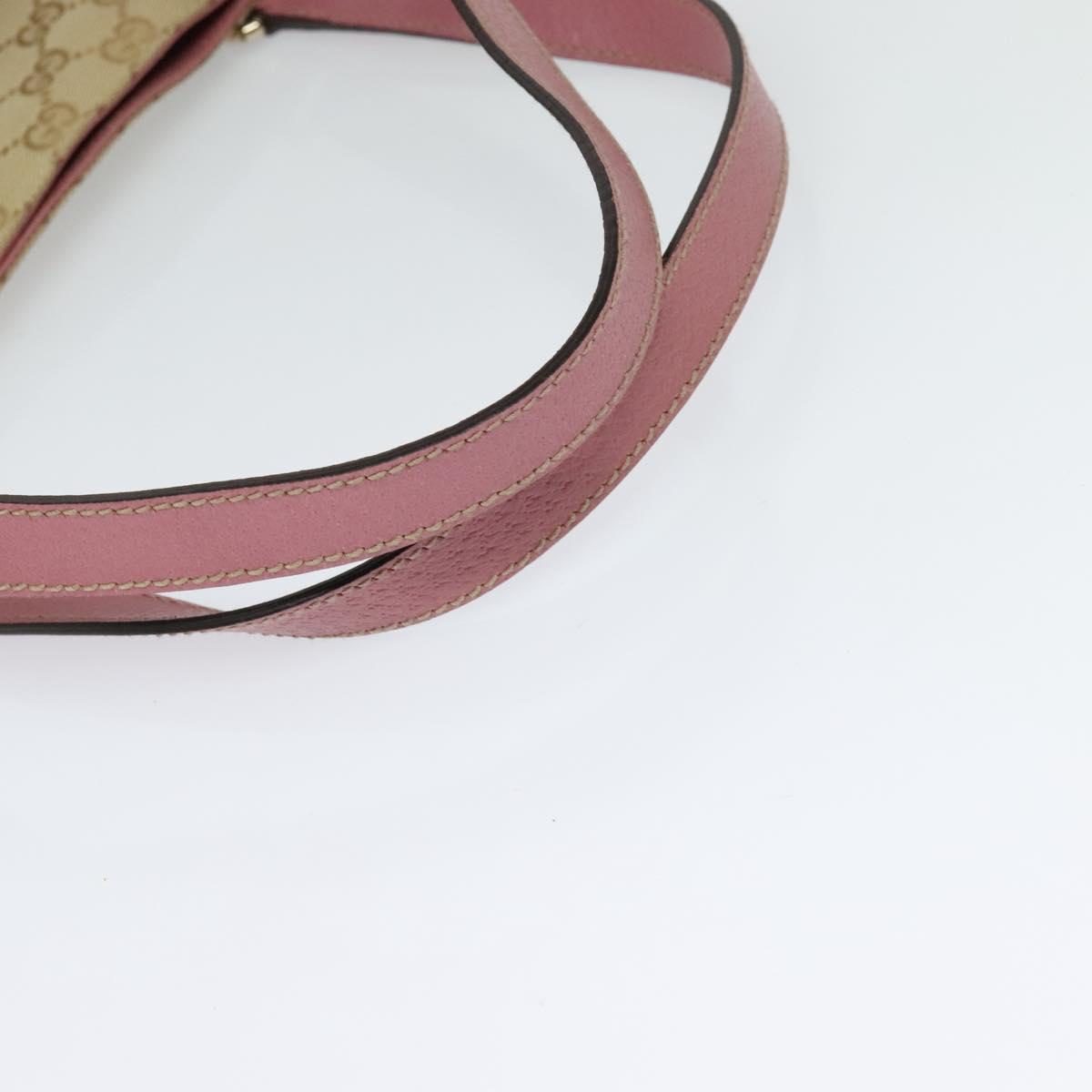 Gucci Brown Canvas Charmy