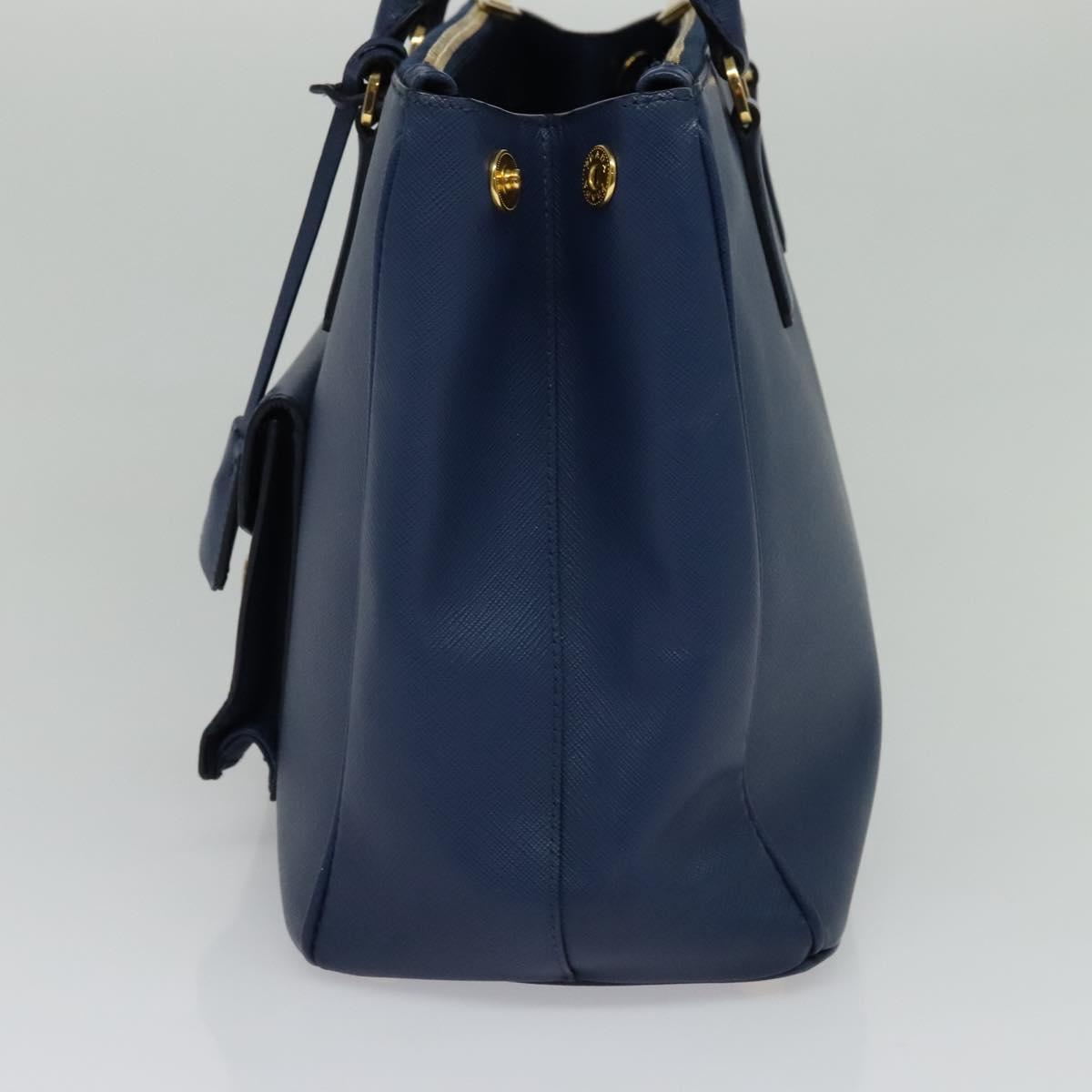Prada Blue Leather Galleria