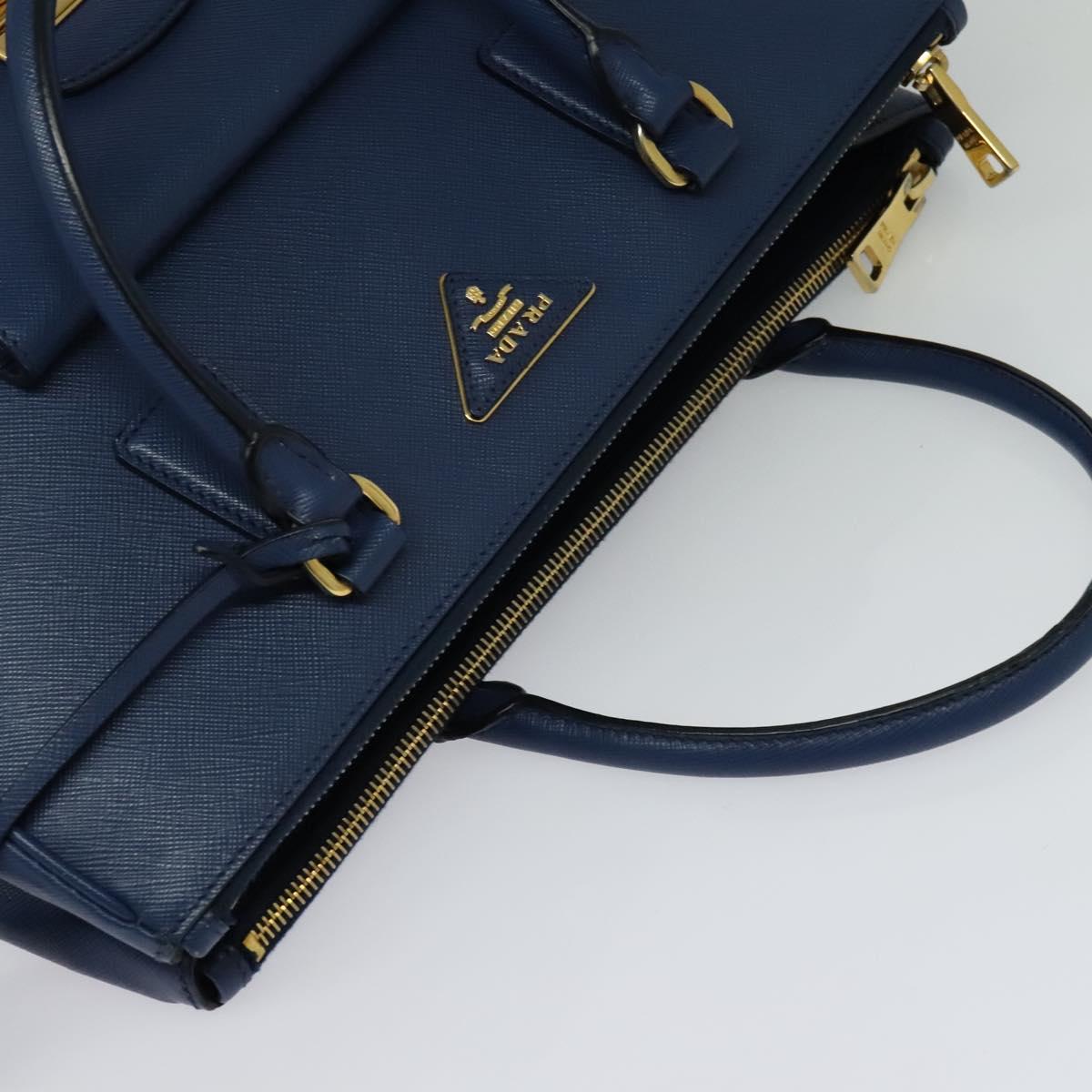 Prada Blue Leather Galleria