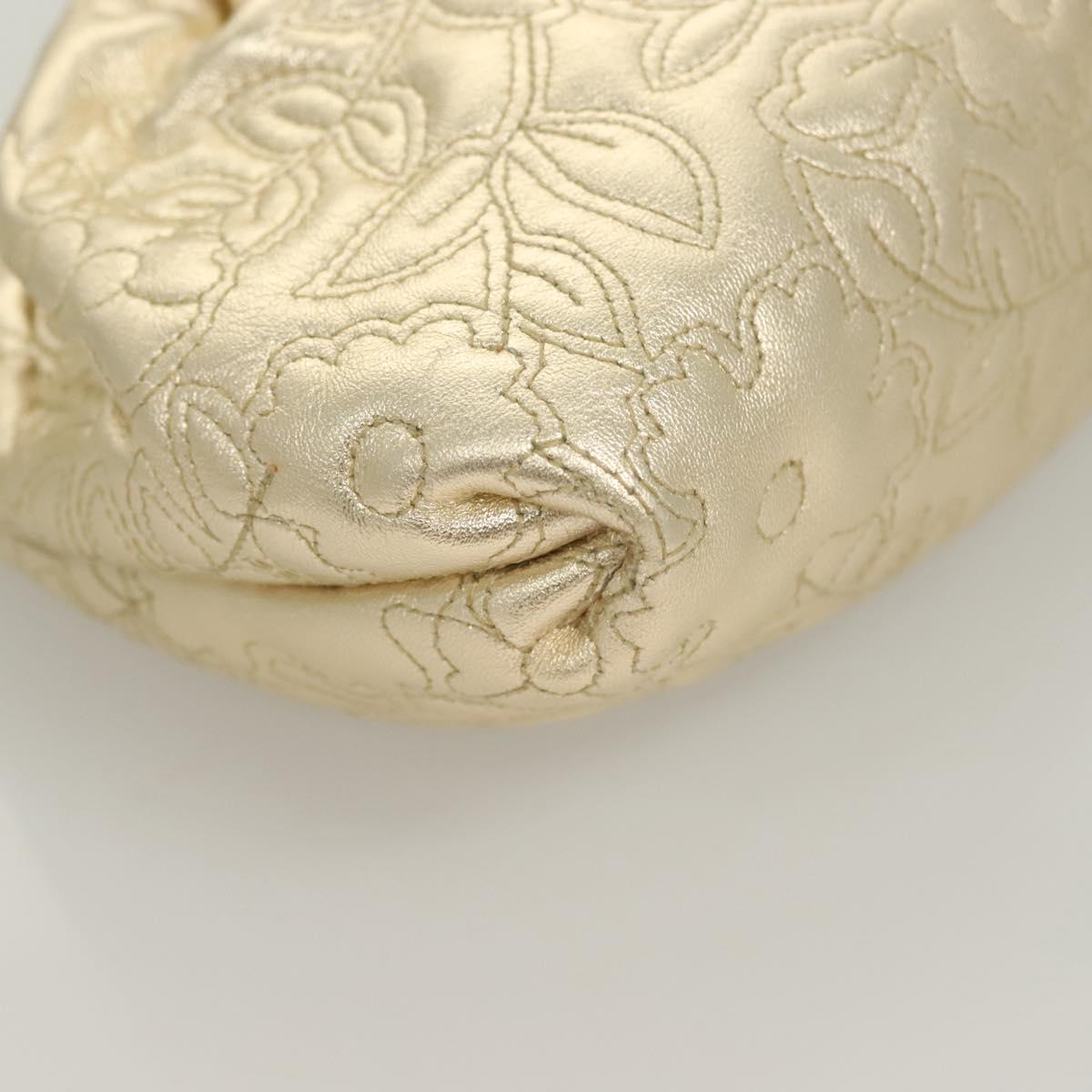 Bally Gold Leather Shoulder