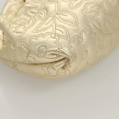 Bally Gold Leather Shoulder