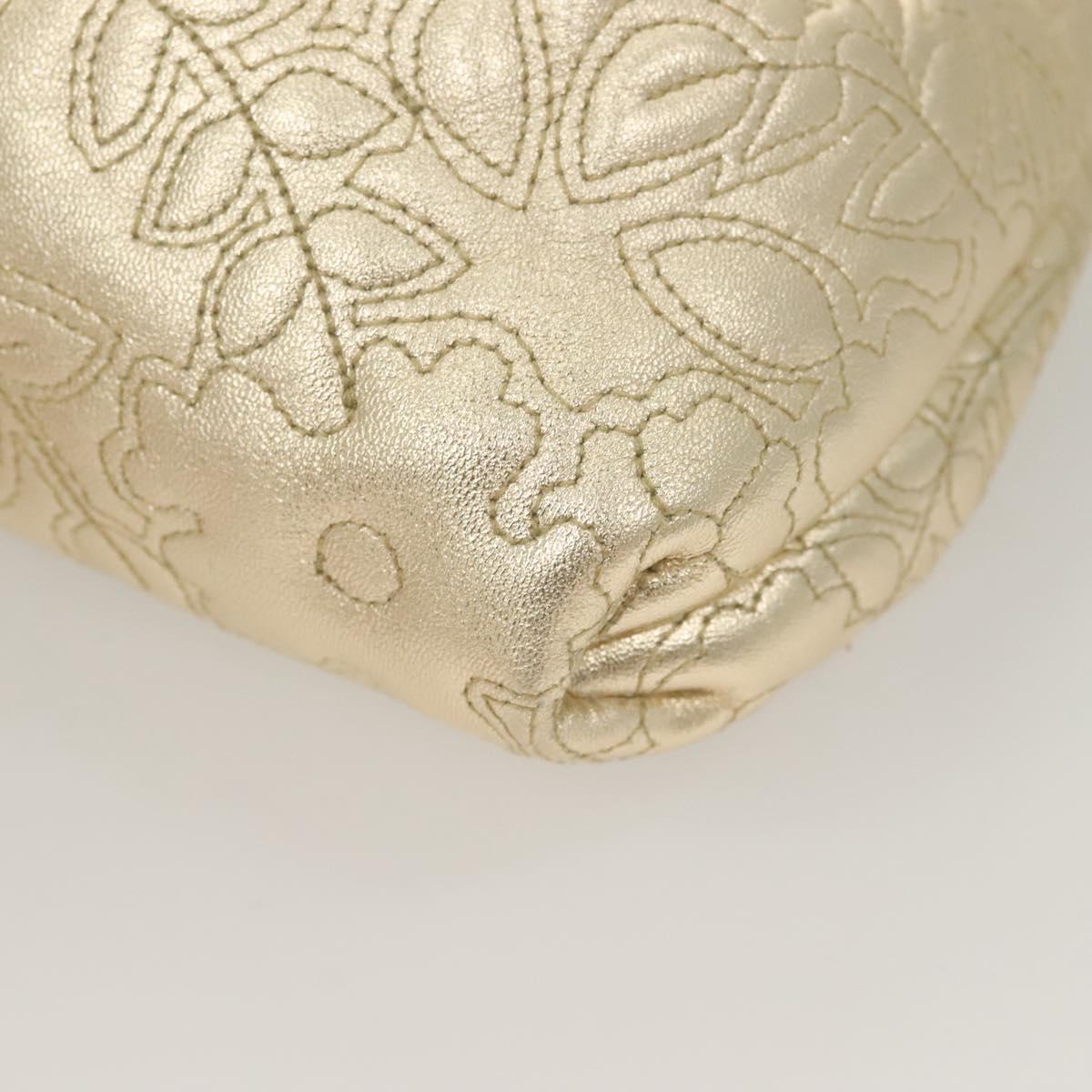 Bally Gold Leather Shoulder