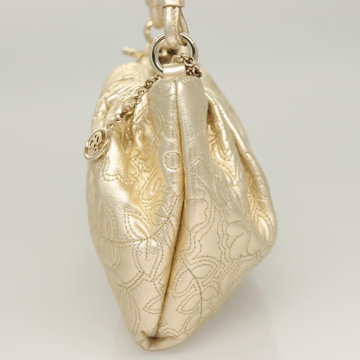 Bally Gold Leather Shoulder