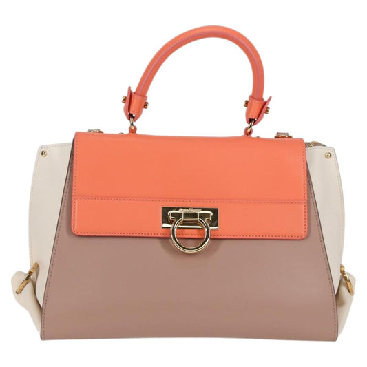 Salvatore Ferragamo Multi Leather Sofia
