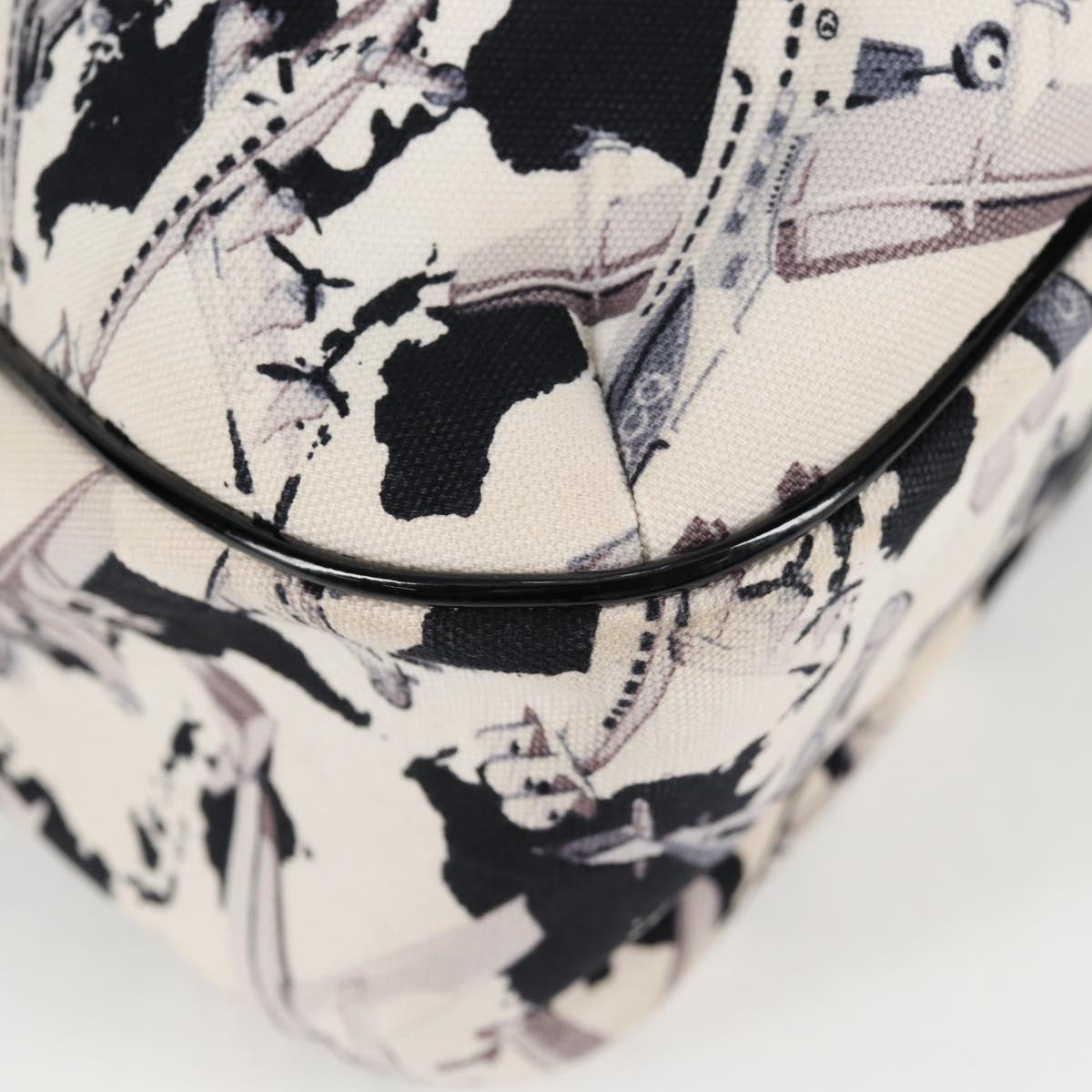 Chanel White Canvas -