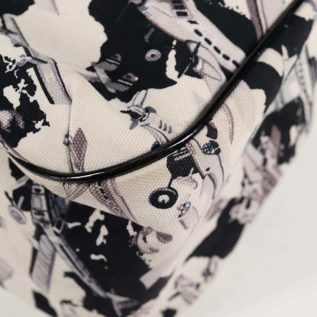 Chanel White Canvas -