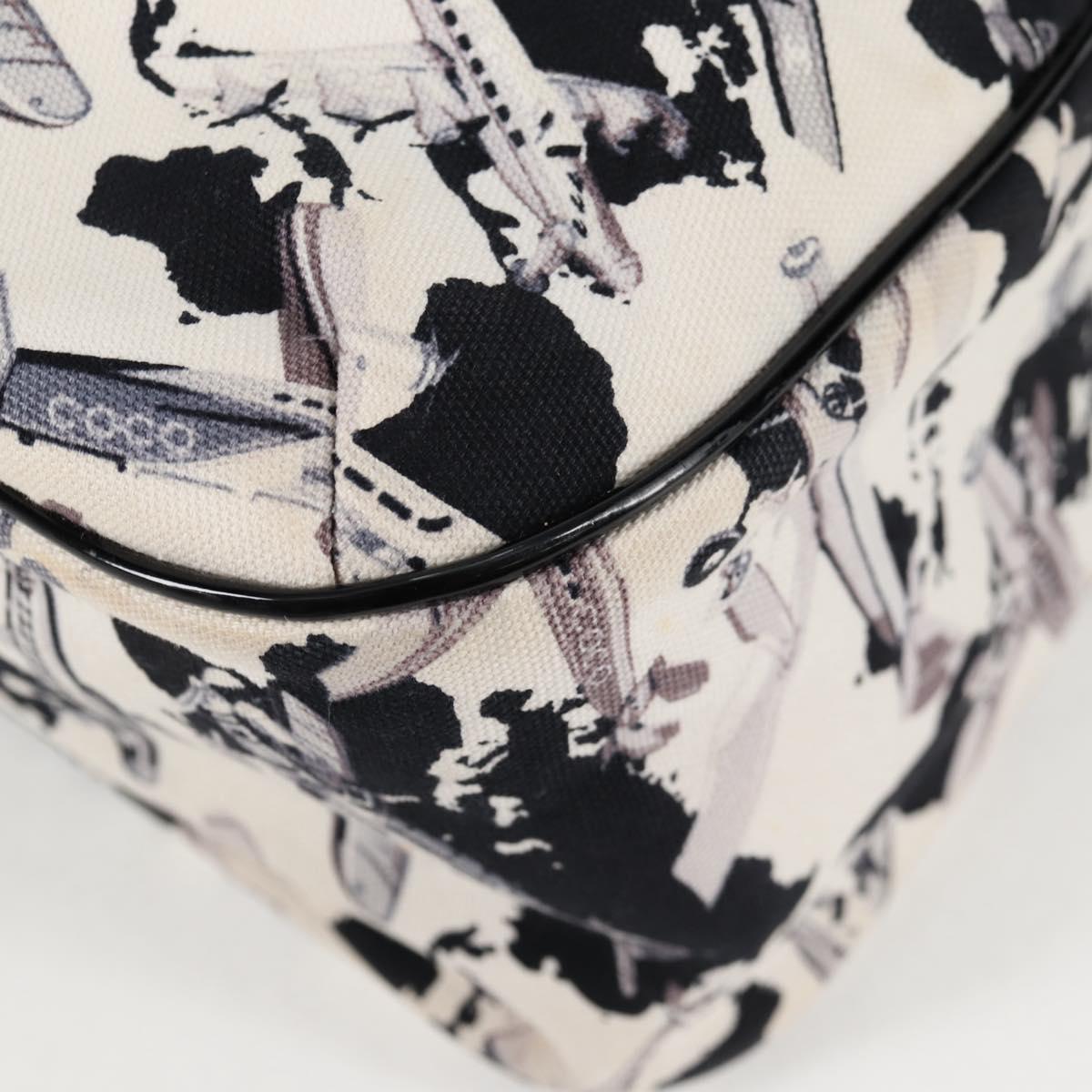 Chanel White Canvas -
