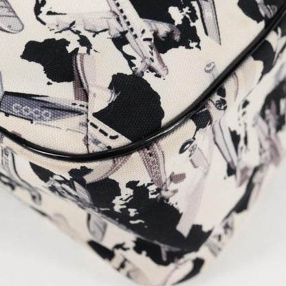 Chanel White Canvas -