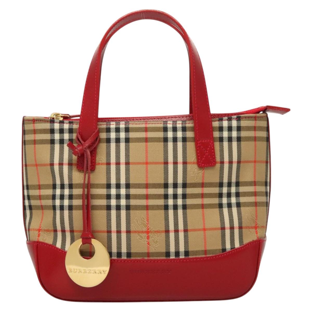 Burberry Brown Canvas Nova Check