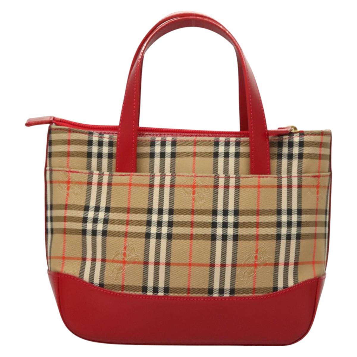 Burberry Brown Canvas Nova Check