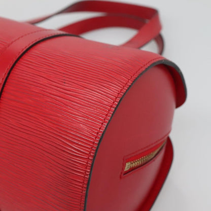 Louis Vuitton Red Leather Soufflot