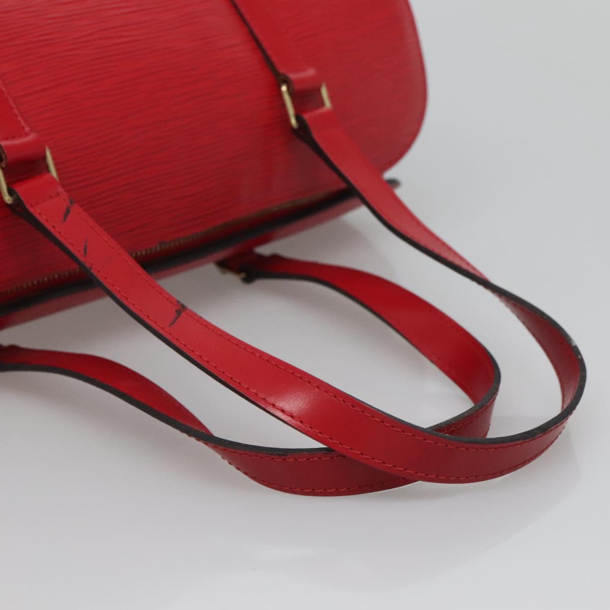 Louis Vuitton Red Leather Soufflot