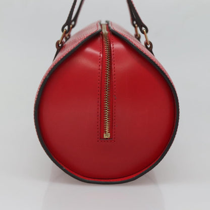 Louis Vuitton Red Leather Soufflot
