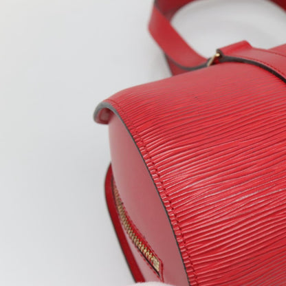 Louis Vuitton Red Leather Soufflot