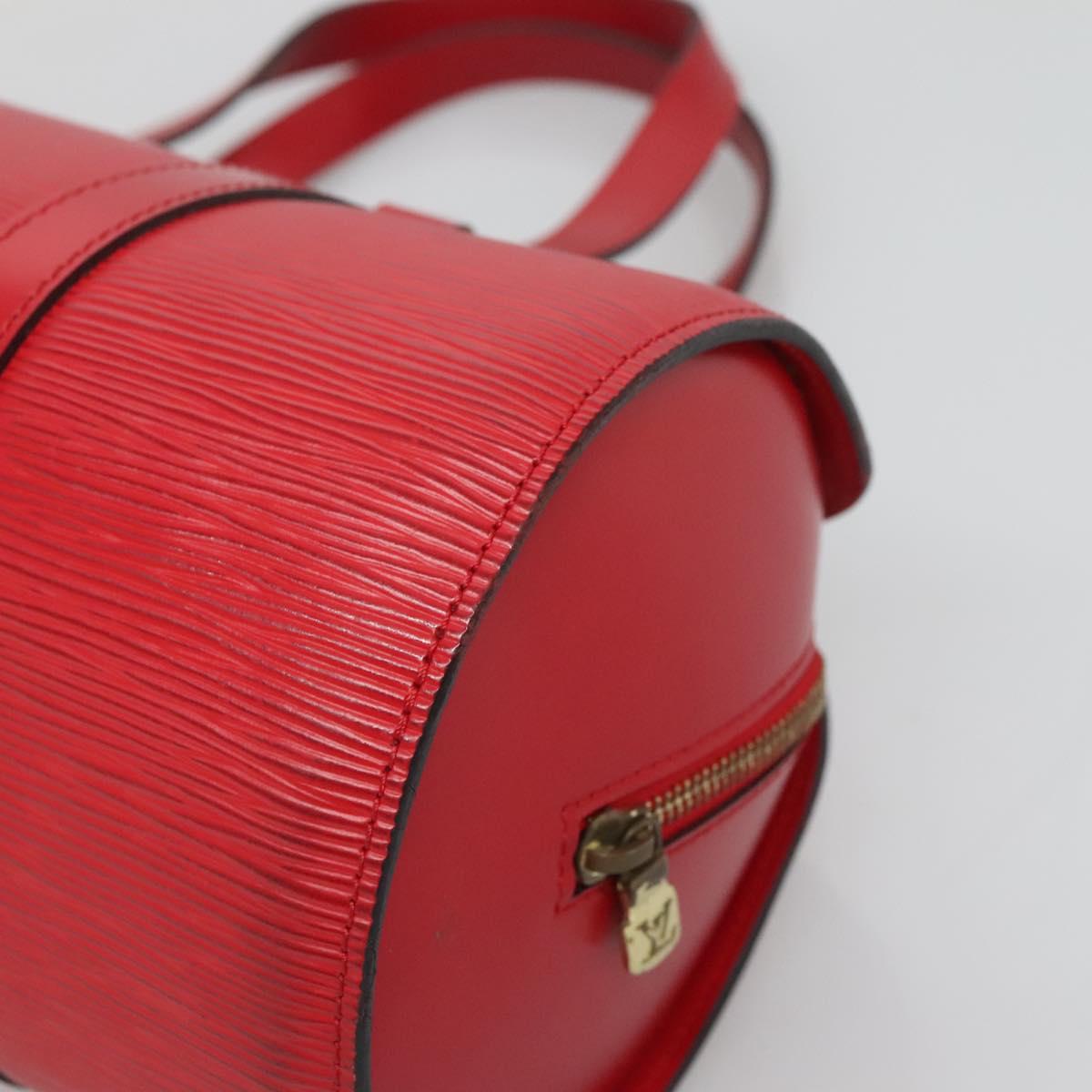 Louis Vuitton Red Leather Soufflot