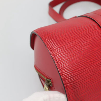 Louis Vuitton Red Leather Soufflot