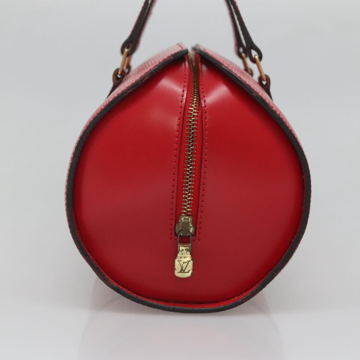 Louis Vuitton Red Leather Soufflot