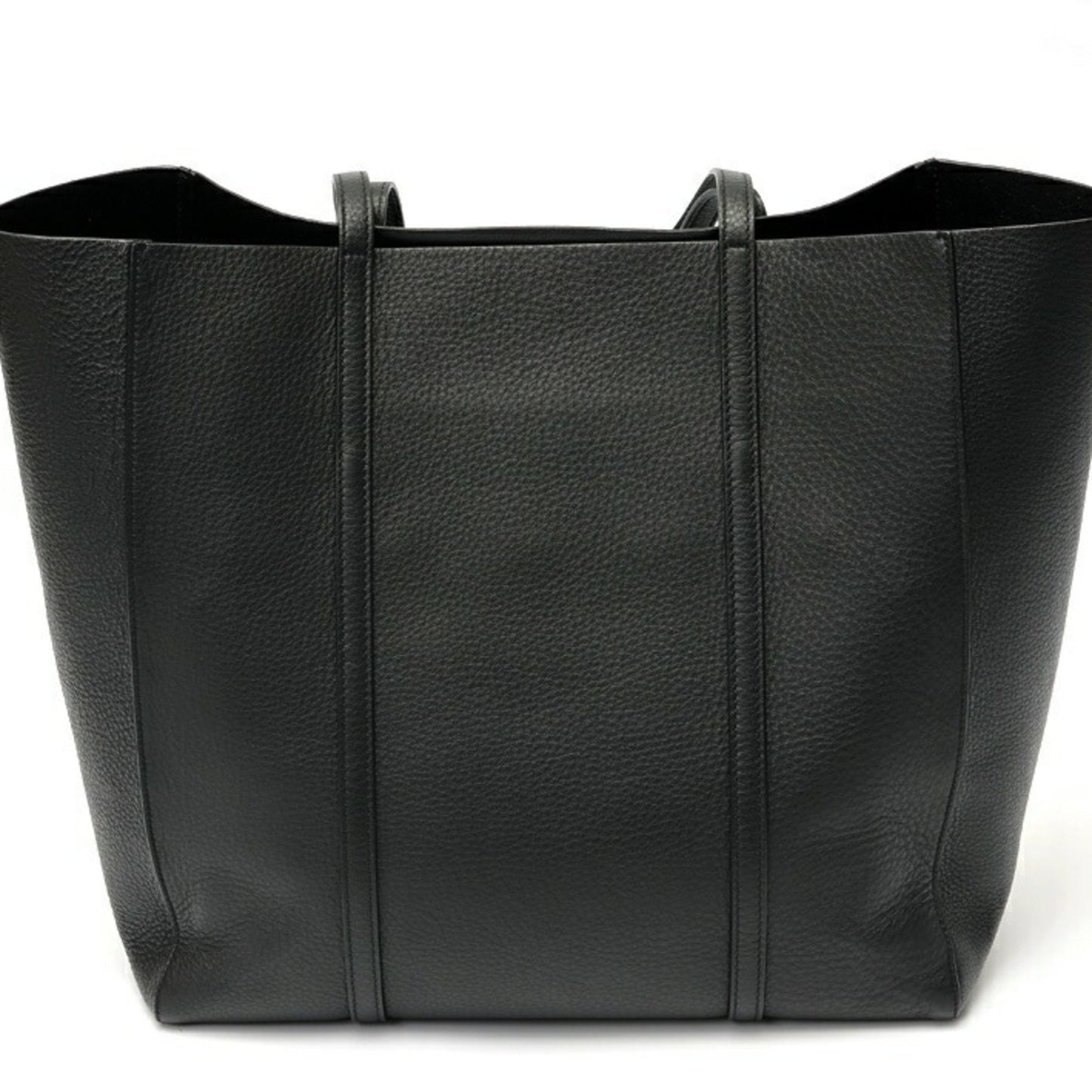 Balenciaga Black Leather Cabas