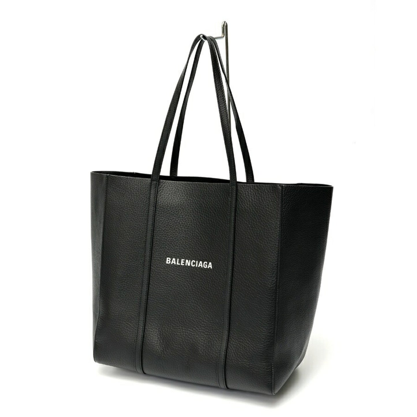 Balenciaga Black Leather Cabas