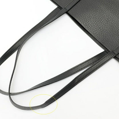 Balenciaga Black Leather Cabas