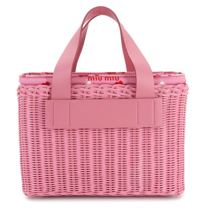 Miu Miu Pink Plastic Canapa