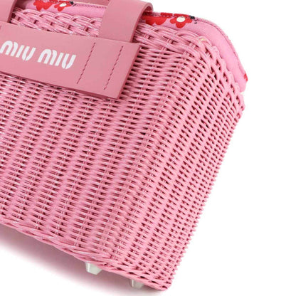 Miu Miu Pink Plastic Canapa