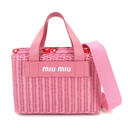 Miu Miu Pink Plastic Canapa