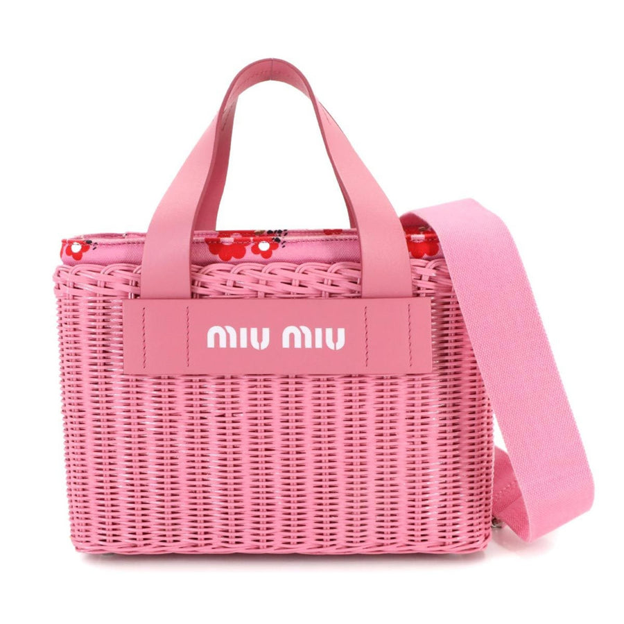 Miu Miu Pink Plastic Canapa