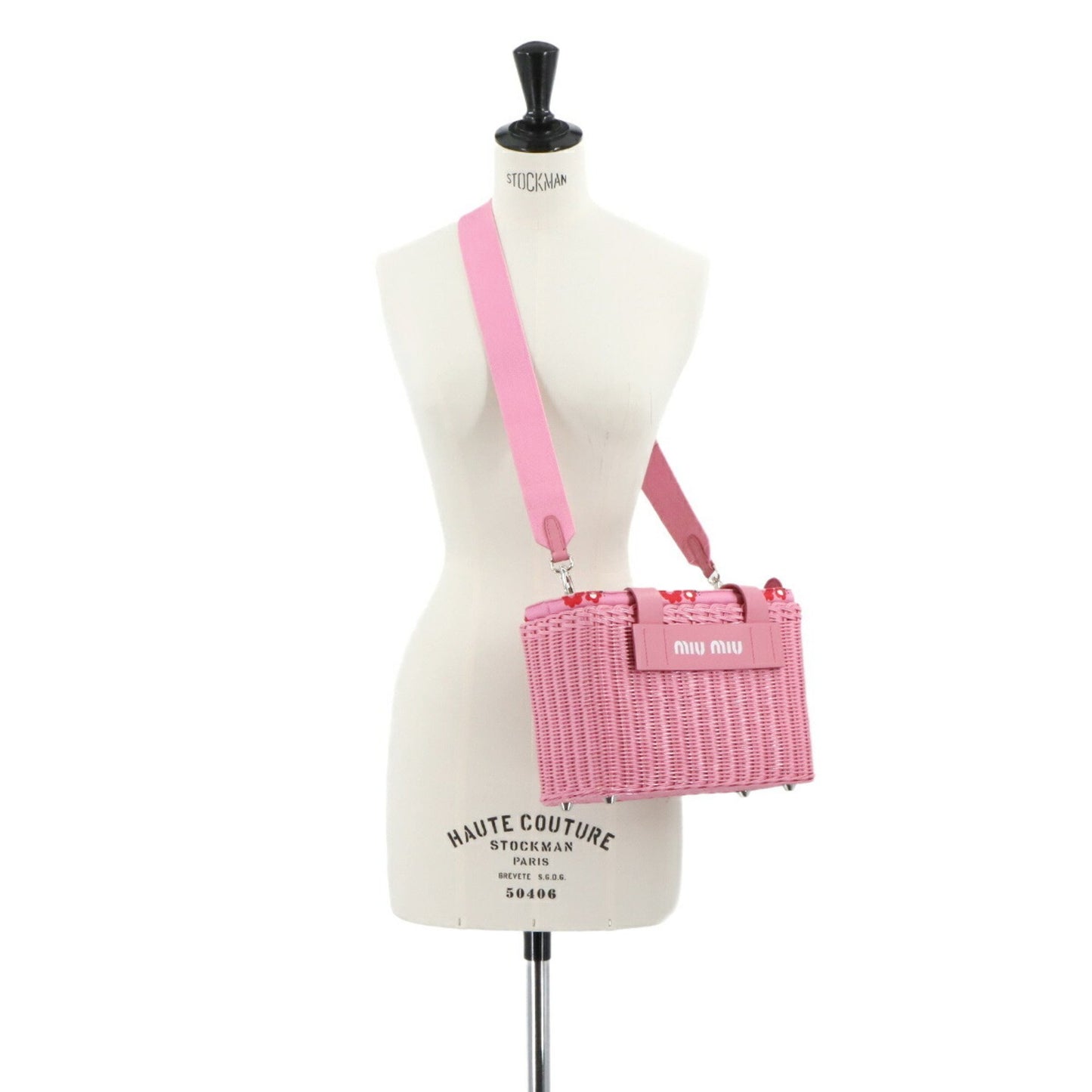 Miu Miu Pink Plastic Canapa