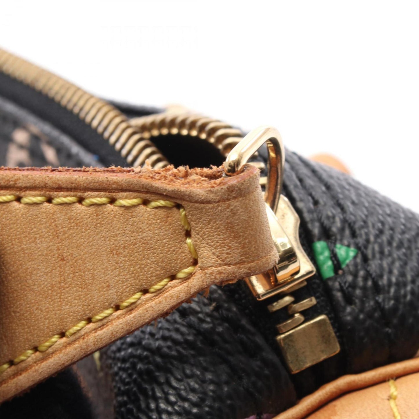 Louis Vuitton Black Canvas Speedy 30