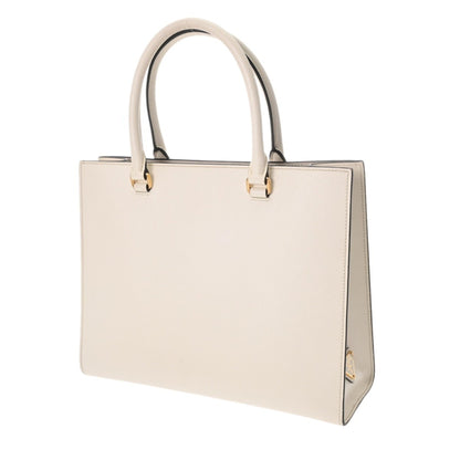 Prada White Leather Saffiano