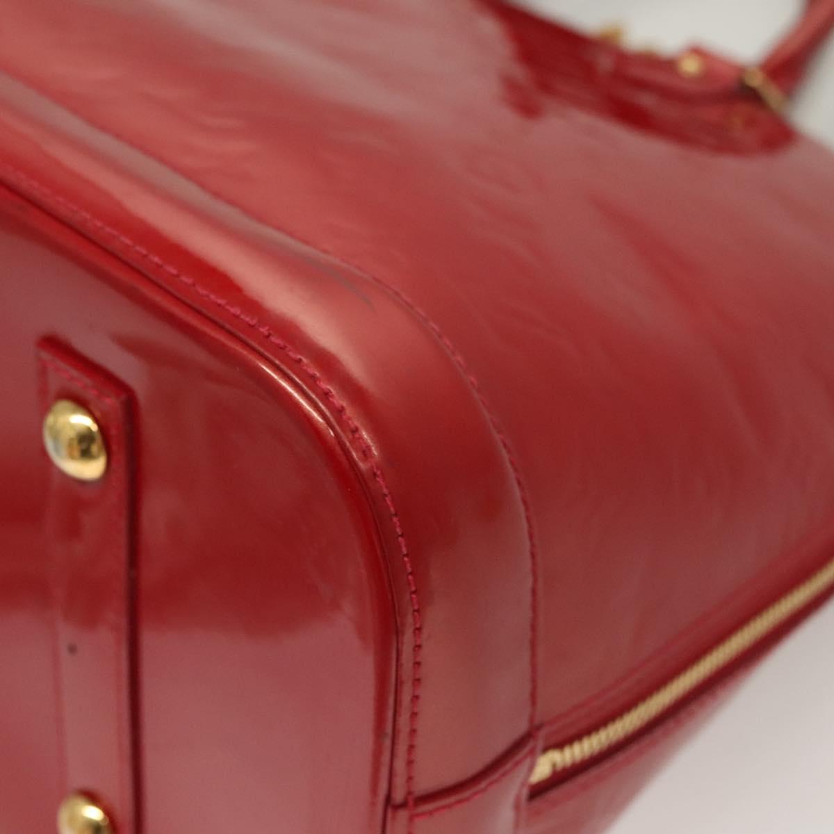 Louis Vuitton Red Patent Leather Alma