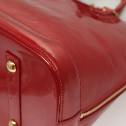 Louis Vuitton Red Patent Leather Alma