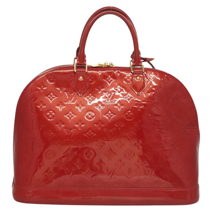 Louis Vuitton Red Patent Leather Alma