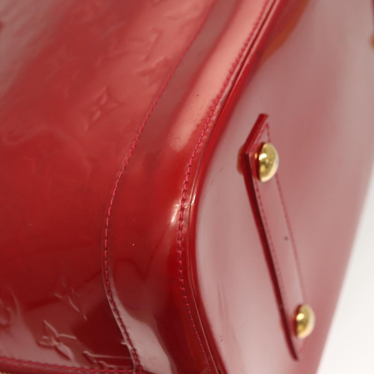 Louis Vuitton Red Patent Leather Alma