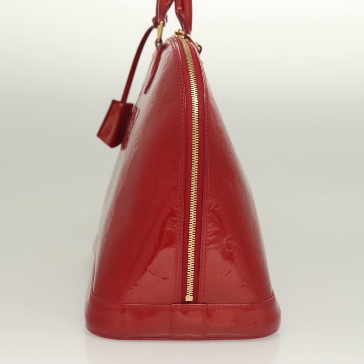 Louis Vuitton Red Patent Leather Alma